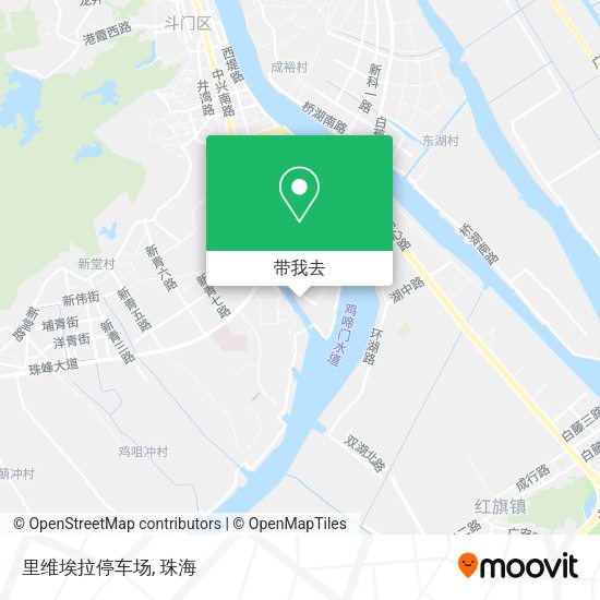 里维埃拉停车场地图