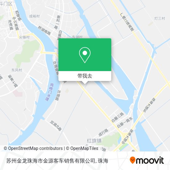 苏州金龙珠海市金源客车销售有限公司地图
