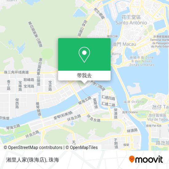湘里人家(珠海店)地图