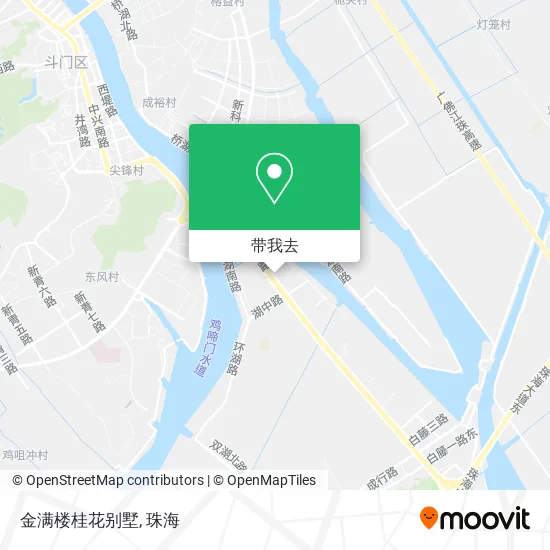 金满楼桂花别墅地图