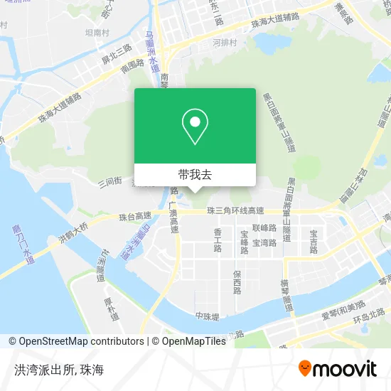 洪湾派出所地图