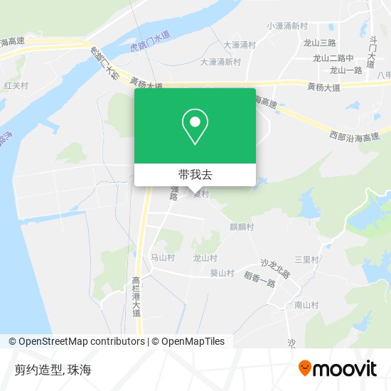 剪约造型地图