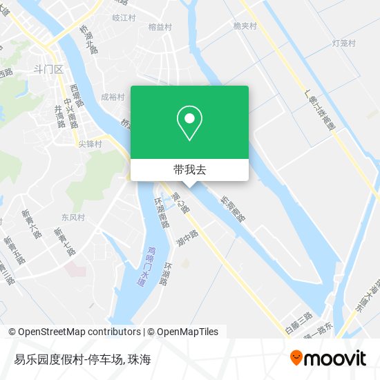 易乐园度假村-停车场地图