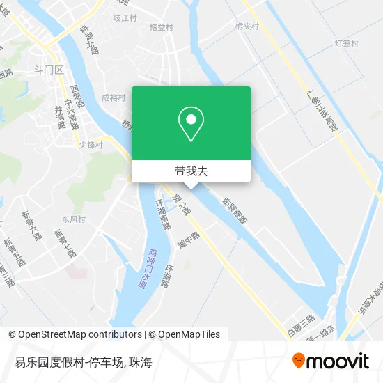 易乐园度假村-停车场地图
