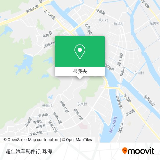 超佳汽车配件行地图