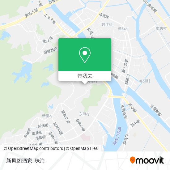 新凤阁酒家地图