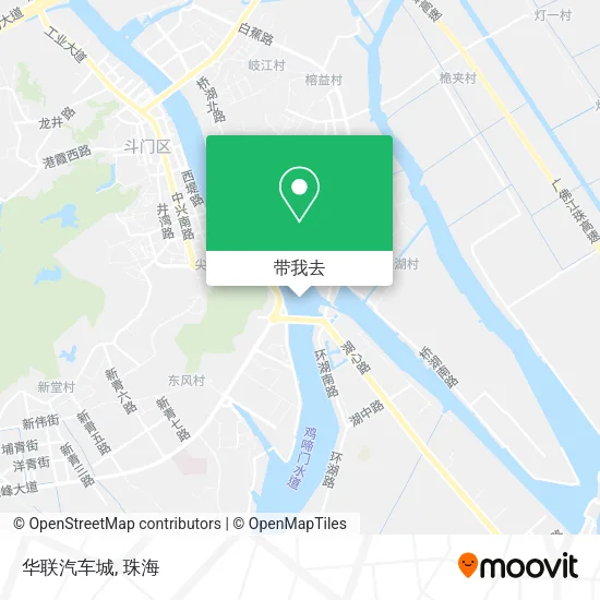 华联汽车城地图
