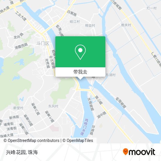 兴峰花园地图