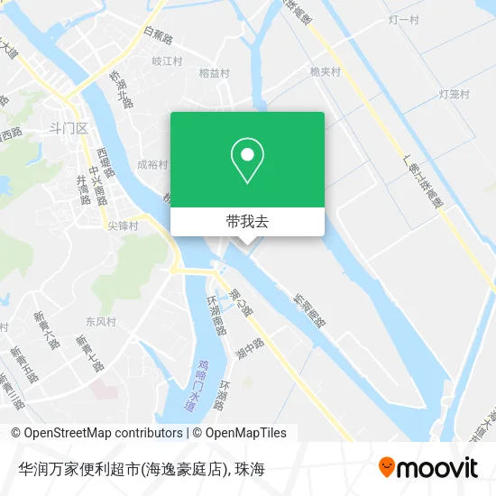 华润万家便利超市(海逸豪庭店)地图