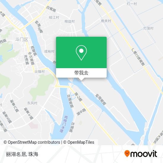丽湖名居地图