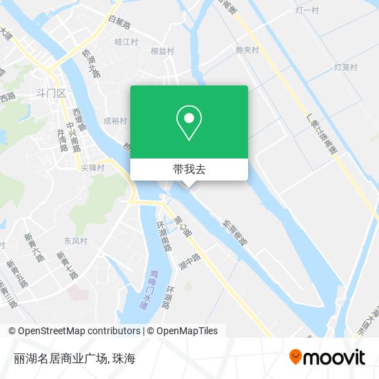 丽湖名居商业广场地图