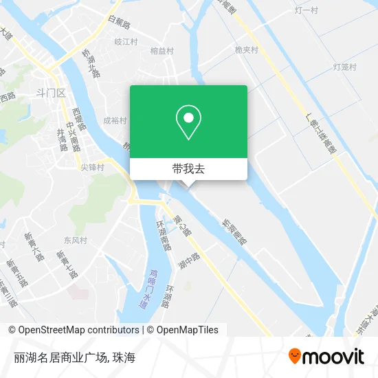 丽湖名居商业广场地图