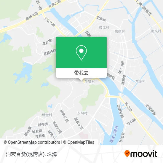润宏百货(坭湾店)地图