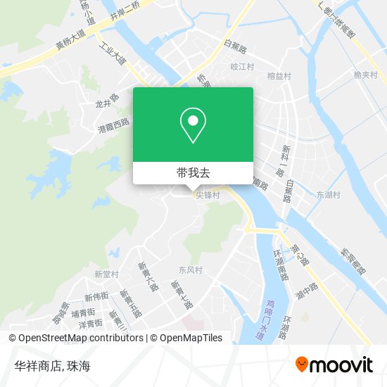 华祥商店地图