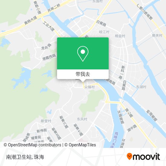 南潮卫生站地图