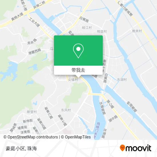 豪庭小区地图