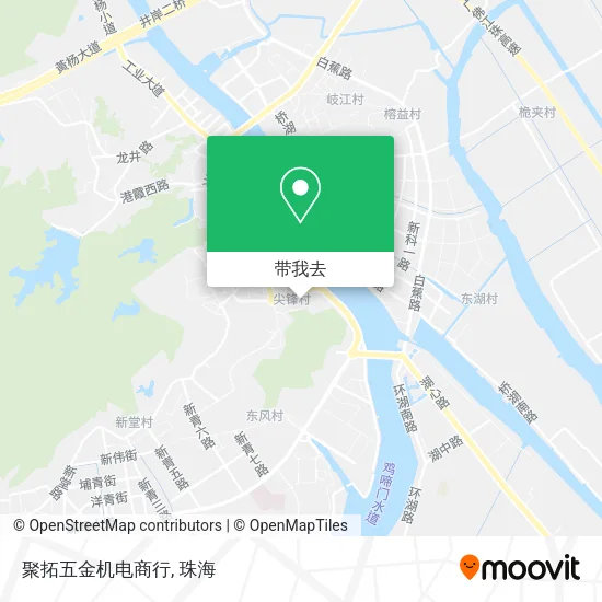 聚拓五金机电商行地图
