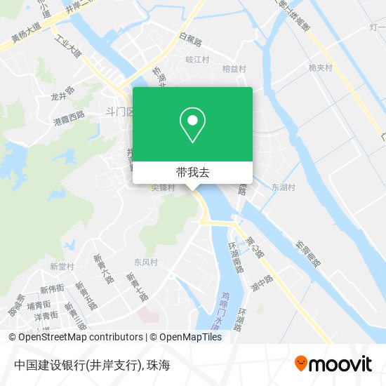 中国建设银行(井岸支行)地图
