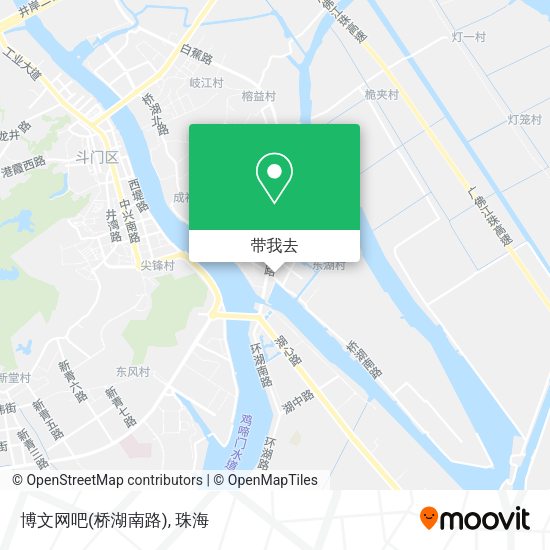 博文网吧(桥湖南路)地图