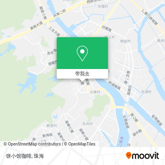 饼小馆咖啡地图