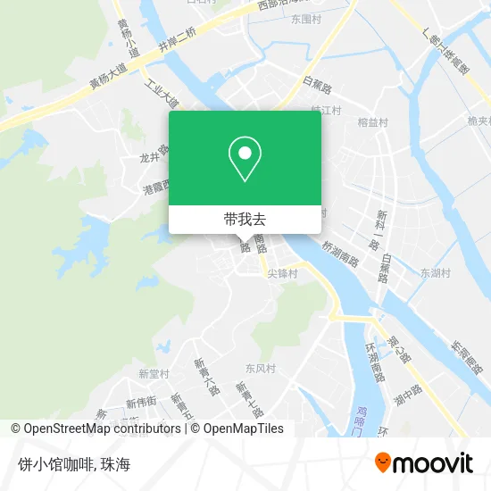 饼小馆咖啡地图