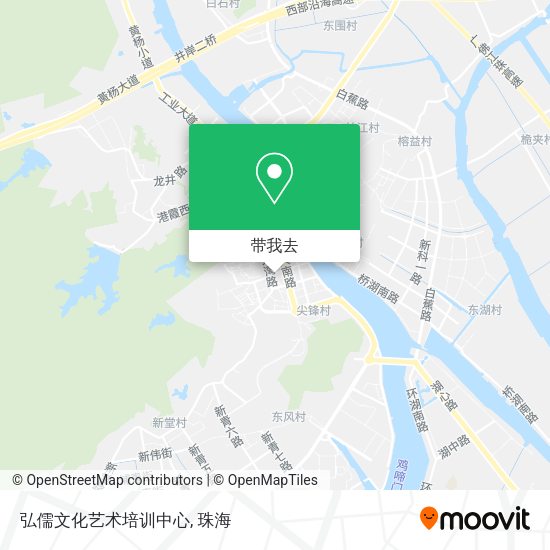弘儒文化艺术培训中心地图