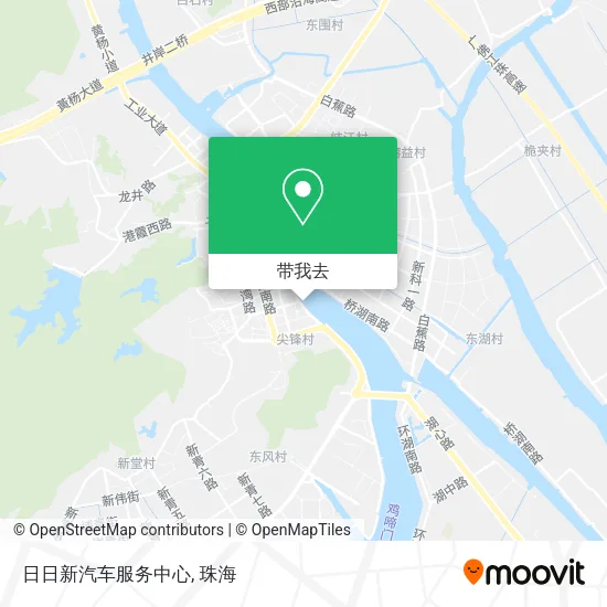 日日新汽车服务中心地图