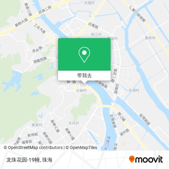 龙珠花园-19幢地图