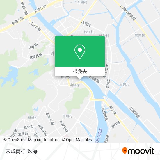 宏成商行地图