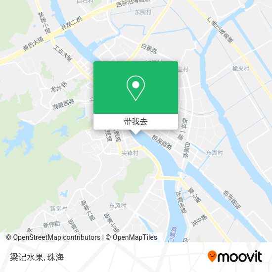 梁记水果地图