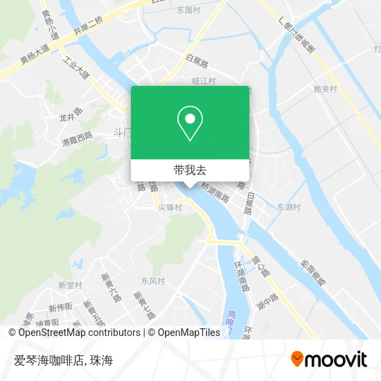 爱琴海咖啡店地图