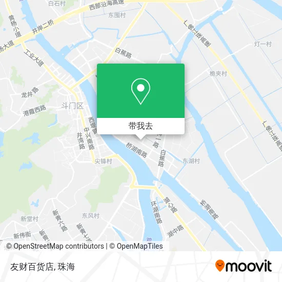 友财百货店地图