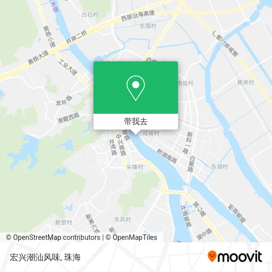 宏兴潮汕风味地图