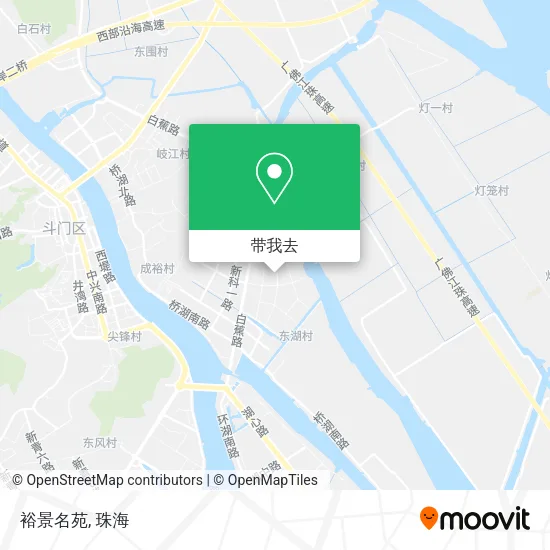 裕景名苑地图