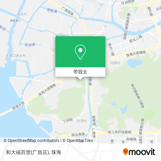 和大福百货(广昌店)地图