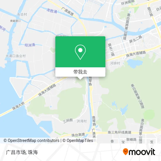广昌市场地图