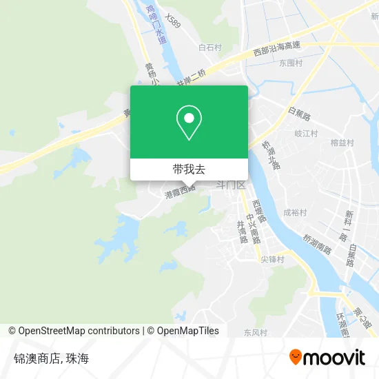 锦澳商店地图