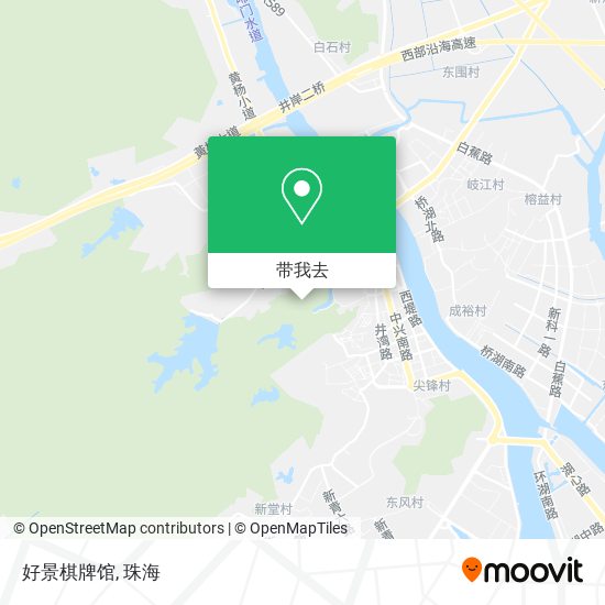 好景棋牌馆地图