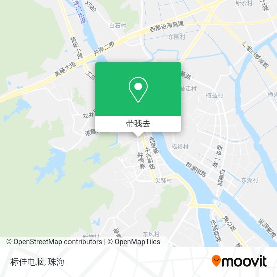 标佳电脑地图