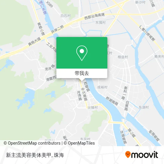 新主流美容美体美甲地图