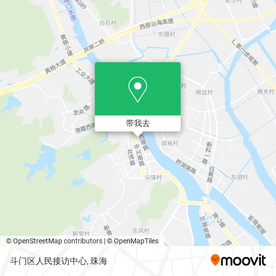 斗门区人民接访中心地图
