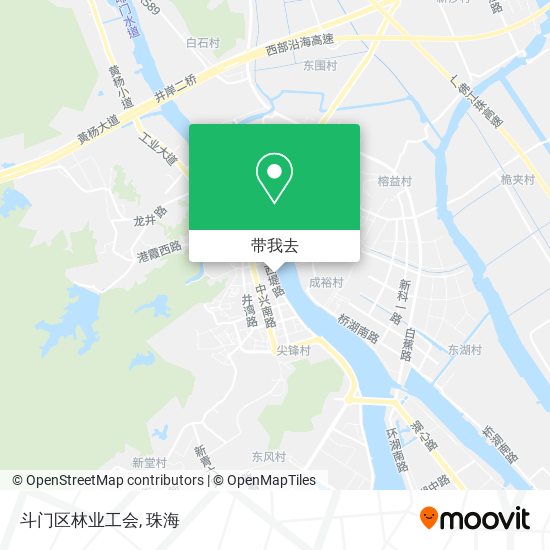 斗门区林业工会地图