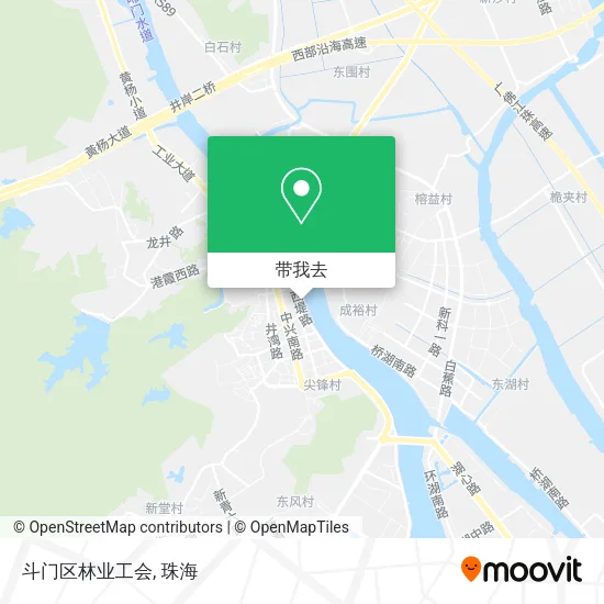 斗门区林业工会地图