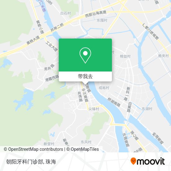 朝阳牙科门诊部地图