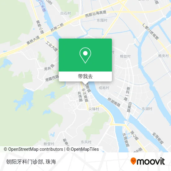朝阳牙科门诊部地图