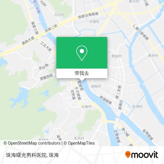 珠海曙光男科医院地图