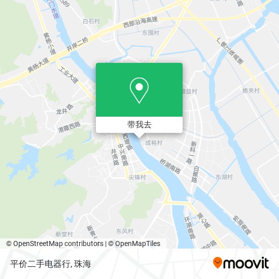 平价二手电器行地图
