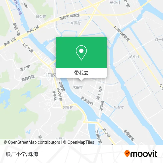 联厂小学地图