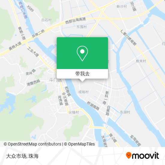大众市场地图