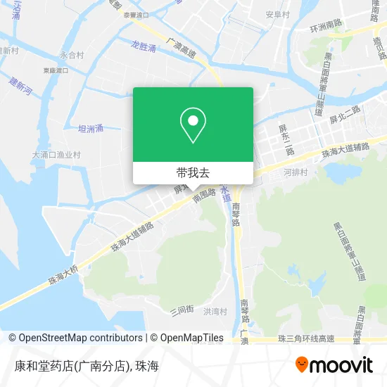 康和堂药店(广南分店)地图